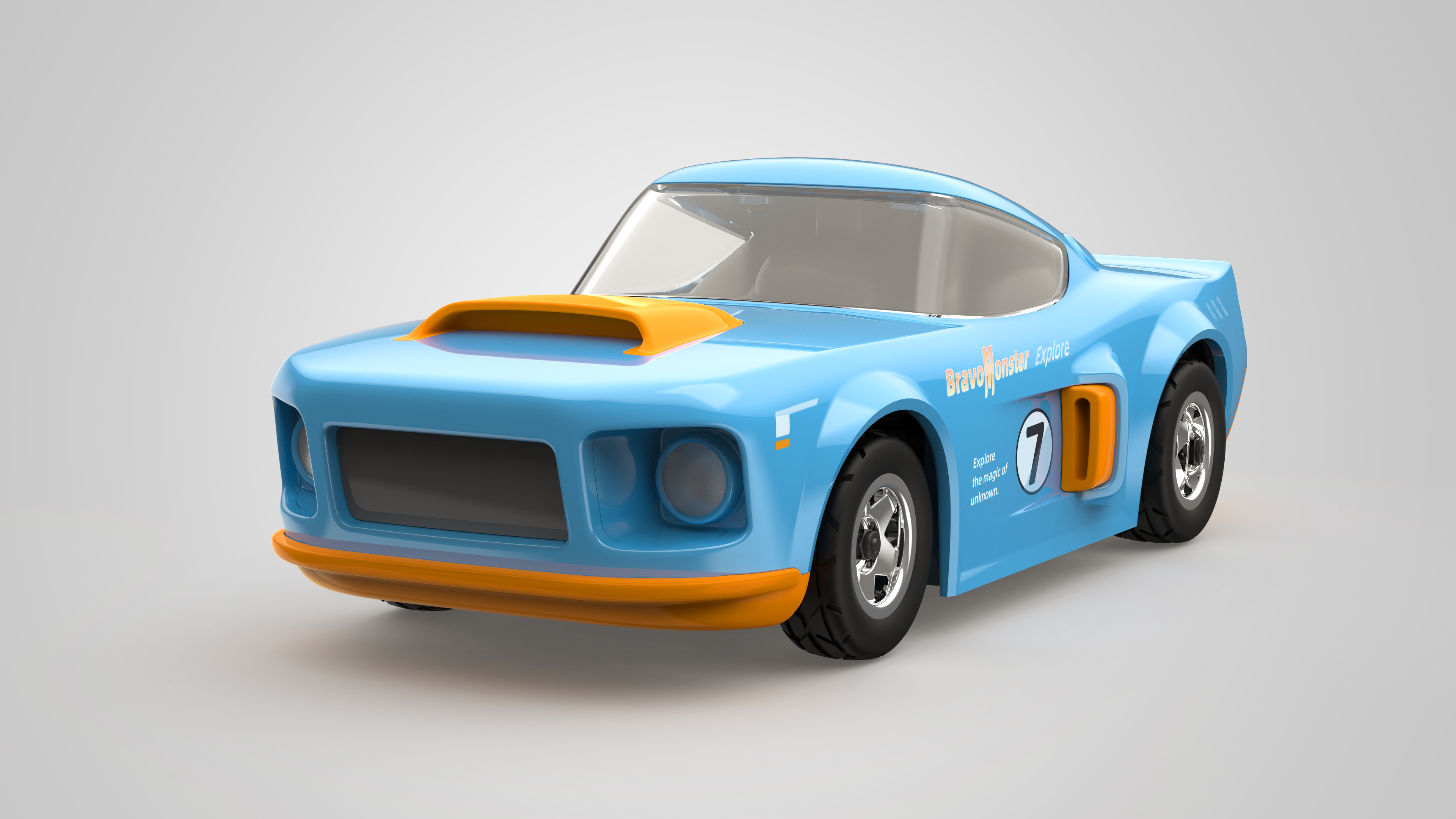 野蛮娃娃 遥控赛车